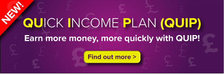 Utility Warehouse now pays there distributors on the Quick Income Plan (QUIP) with payments of up to £350 per customer!