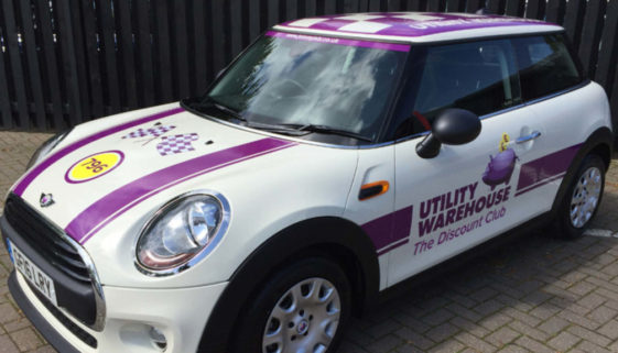 Utility Warehouse BMW Mini car plan rewards for Partners