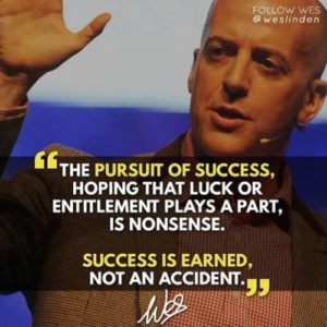 Success is earned - Wes Linden (Utility Warehouse)