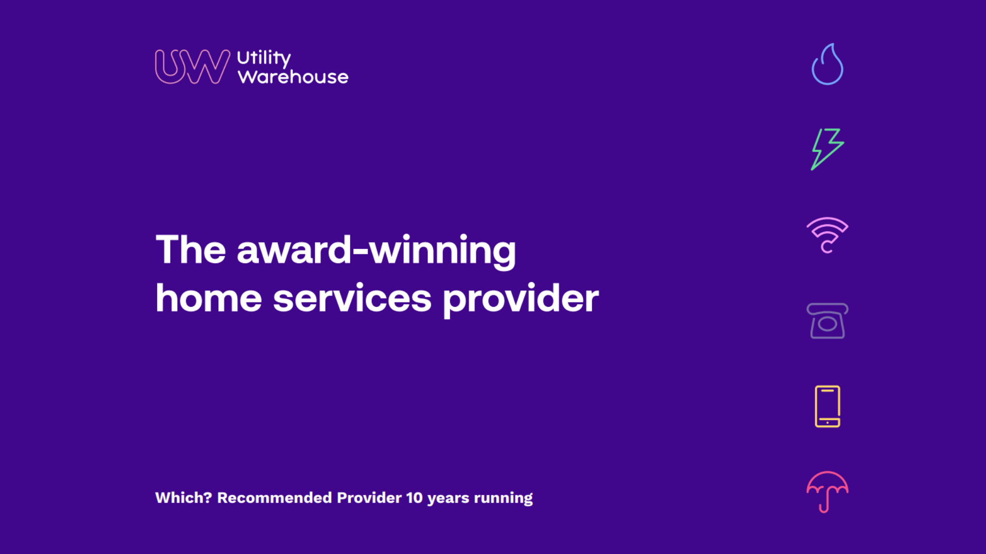 UW Mobile - award winning mobile phone provider