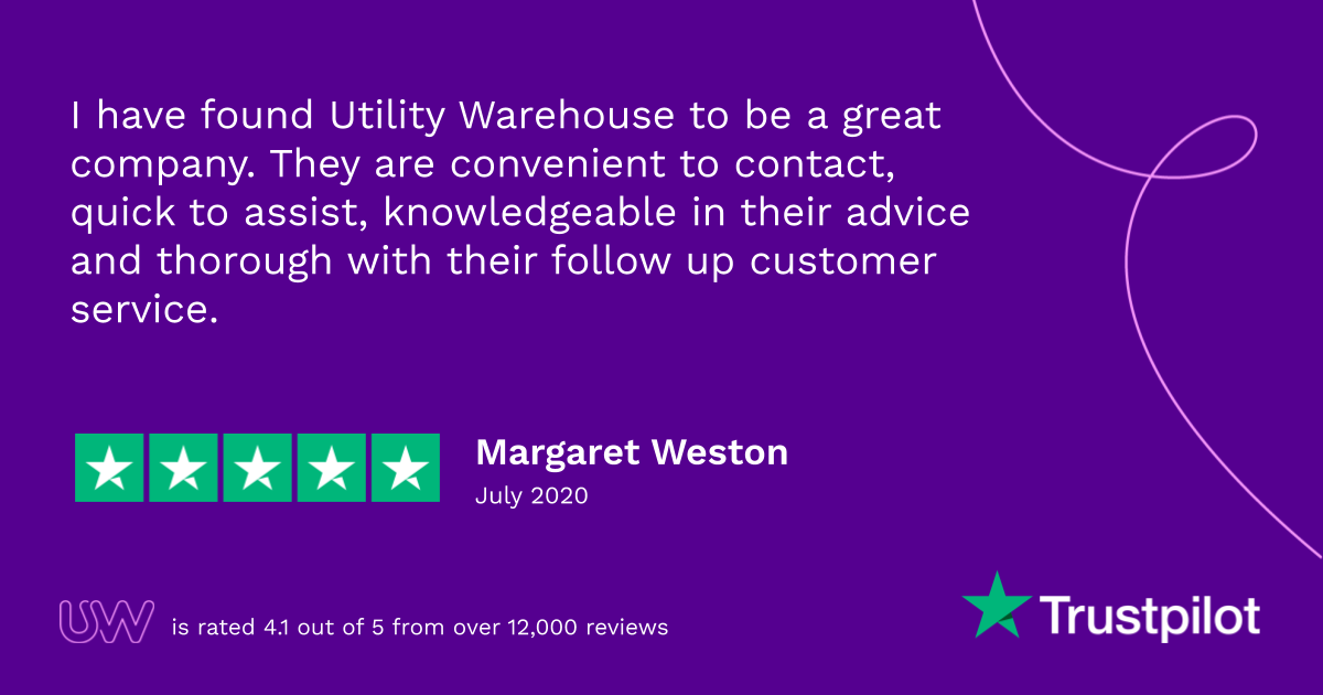 Utility Warehouse Trustpilot review 4