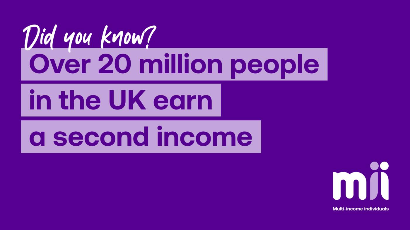 Did you know that 20 million people in the UK earn a second income