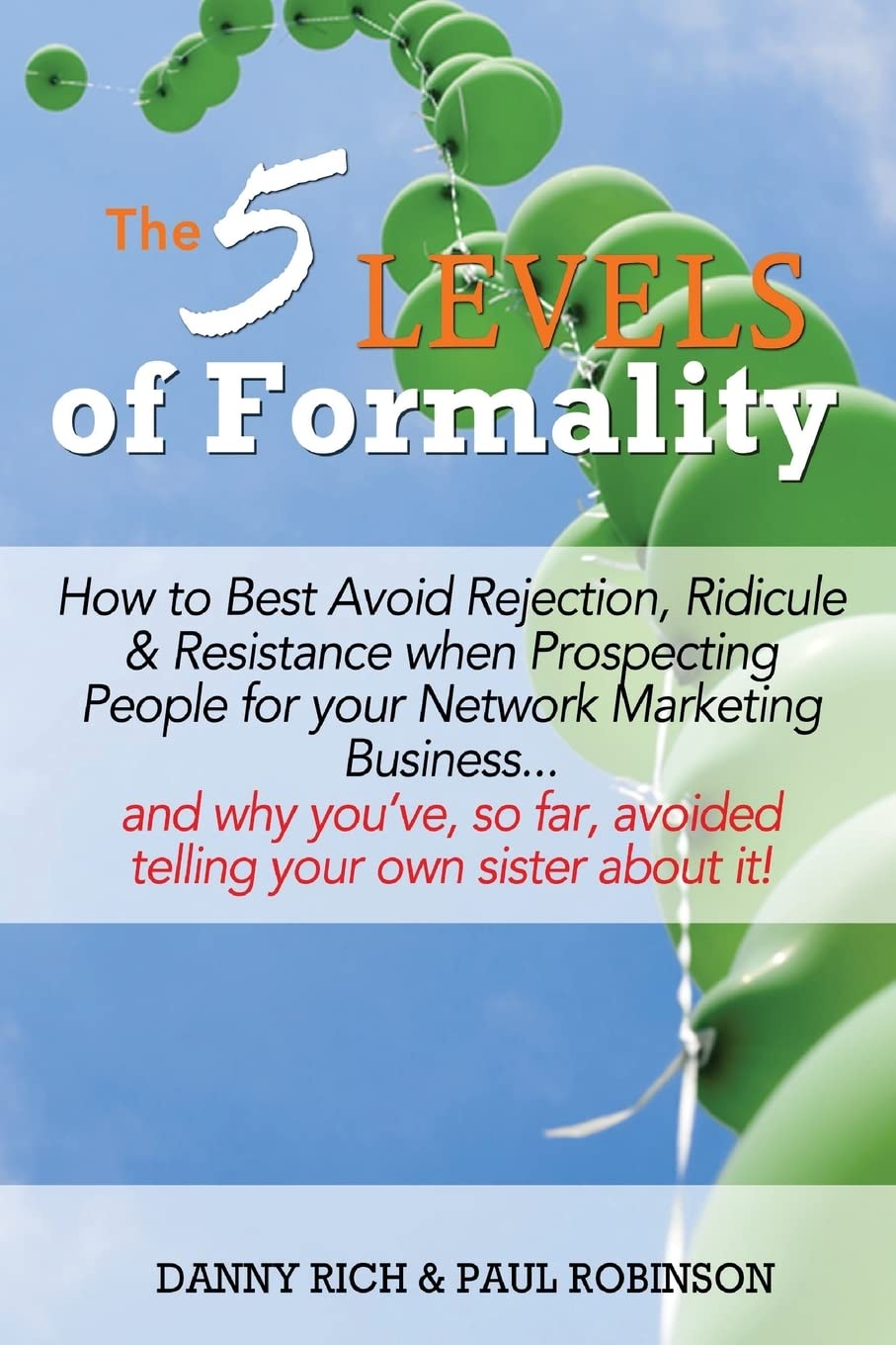 The Five Levels of Formality