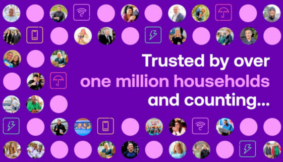 Utility Warehouse trusted by over one million customers