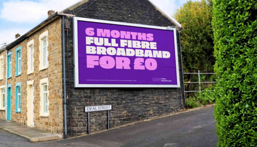 Get six months free Full Fibre broadband with Utility Warehouse