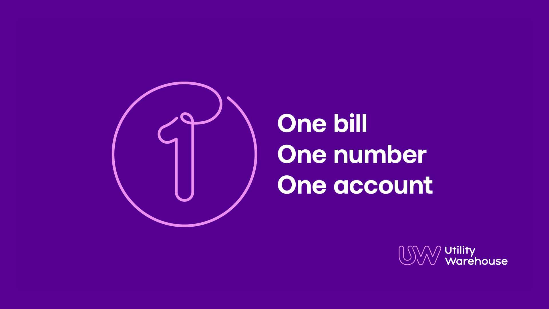 Simplify your bills with Utility Warehouse services