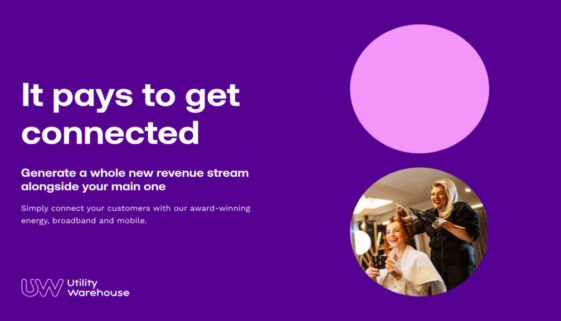 Earn extra income by referring customers to the Utility Warehouse as a UW Connector