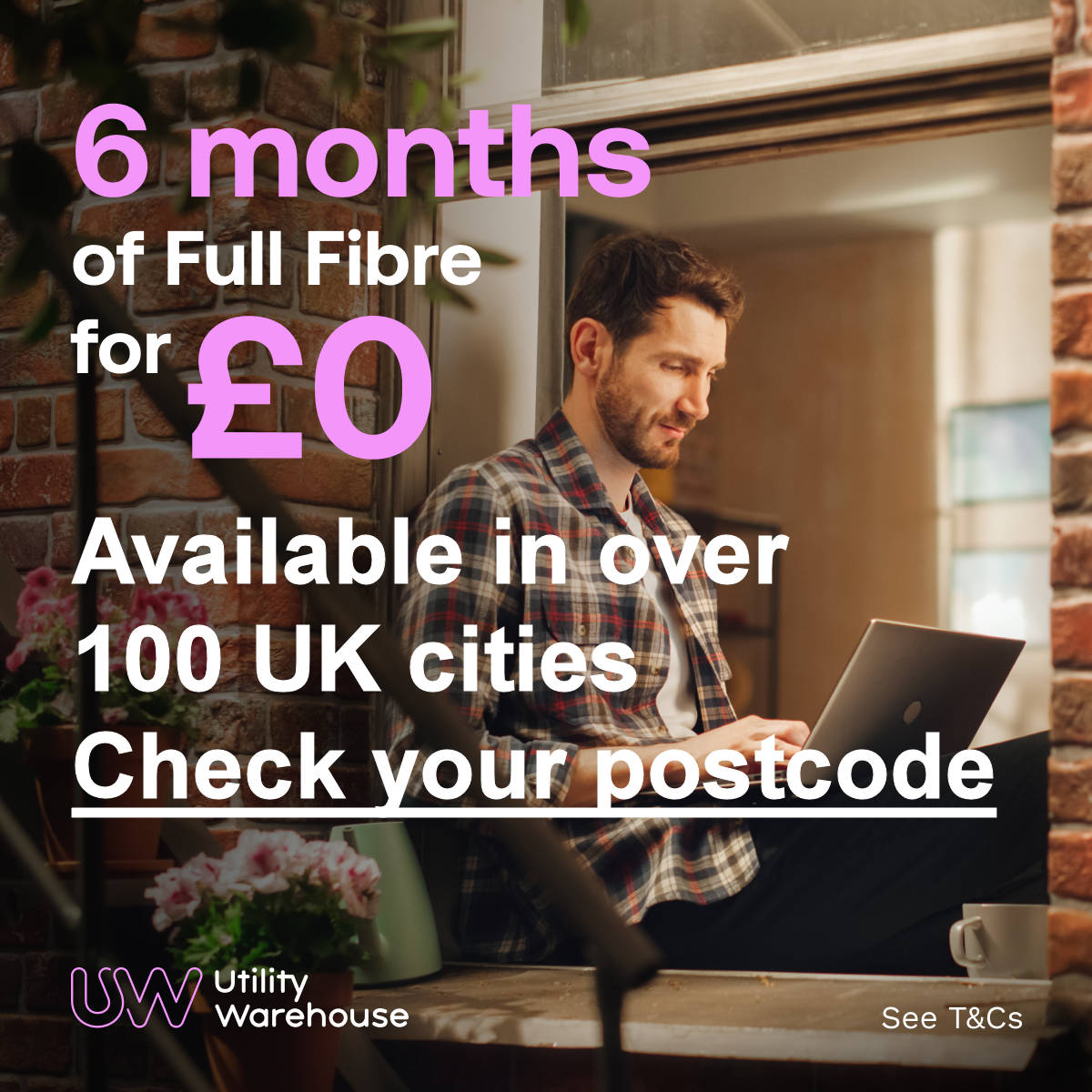 Did you know you can get free ultrafast fibre broadband with CityFibre & UW?